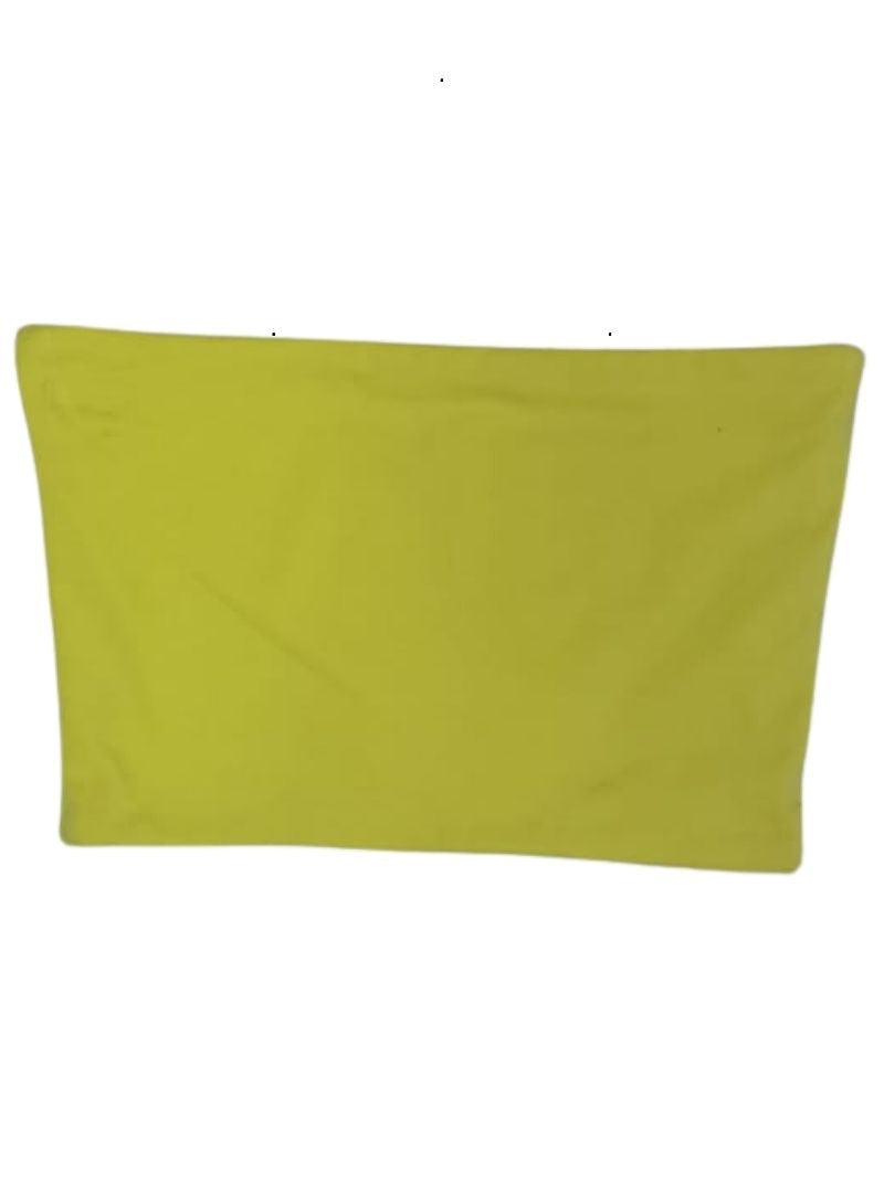 Terranova Ladies Basic Crop Top - Yellow