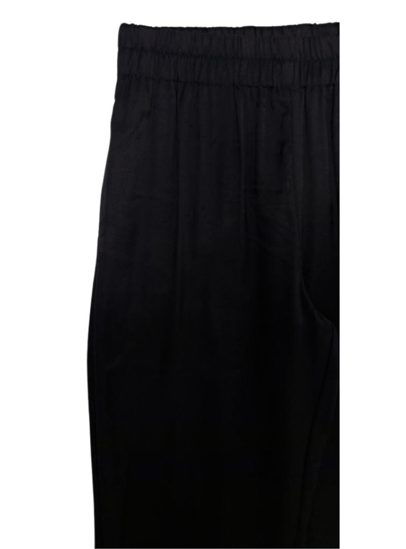 Lascana Ladies High Waist Casual Trouser - Black