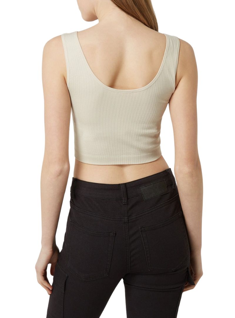 BASIC SEAMLESS CROPPED TOP
