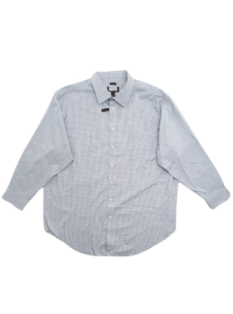 CHECKER TAILOR FIT LONG SLEEVE SHIRT