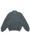 LOGO EMBRIODED 1/4 ZIP FLEECE TOP