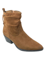 SUEDE FEEL TASSLE COW BOY BOOTS