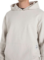 Replay Mens Hooded Fleece Top - Beige