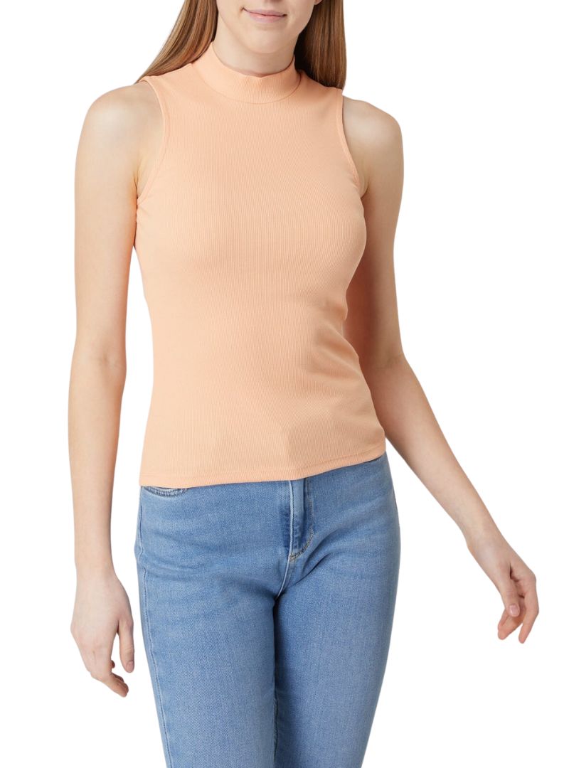 RID TEXTURE SLEEVELESS TOP