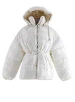 HOODED PUFFER JACKET