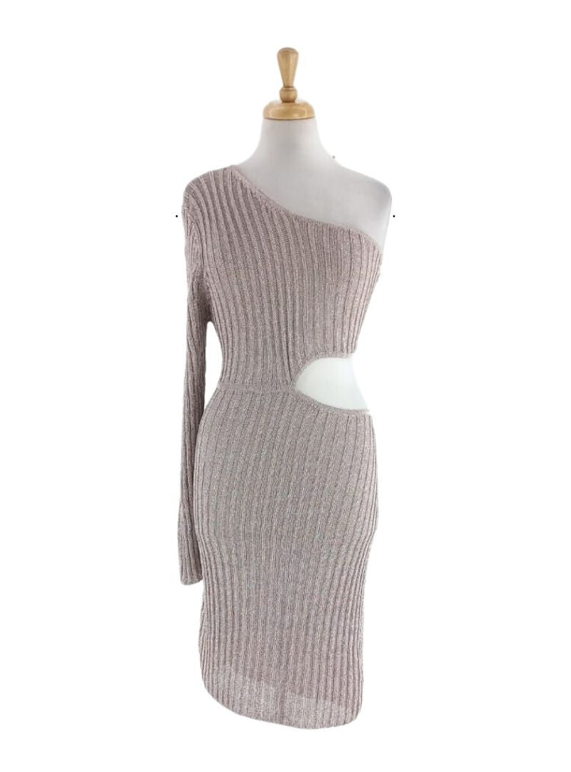 FITTED KNIT DRESS