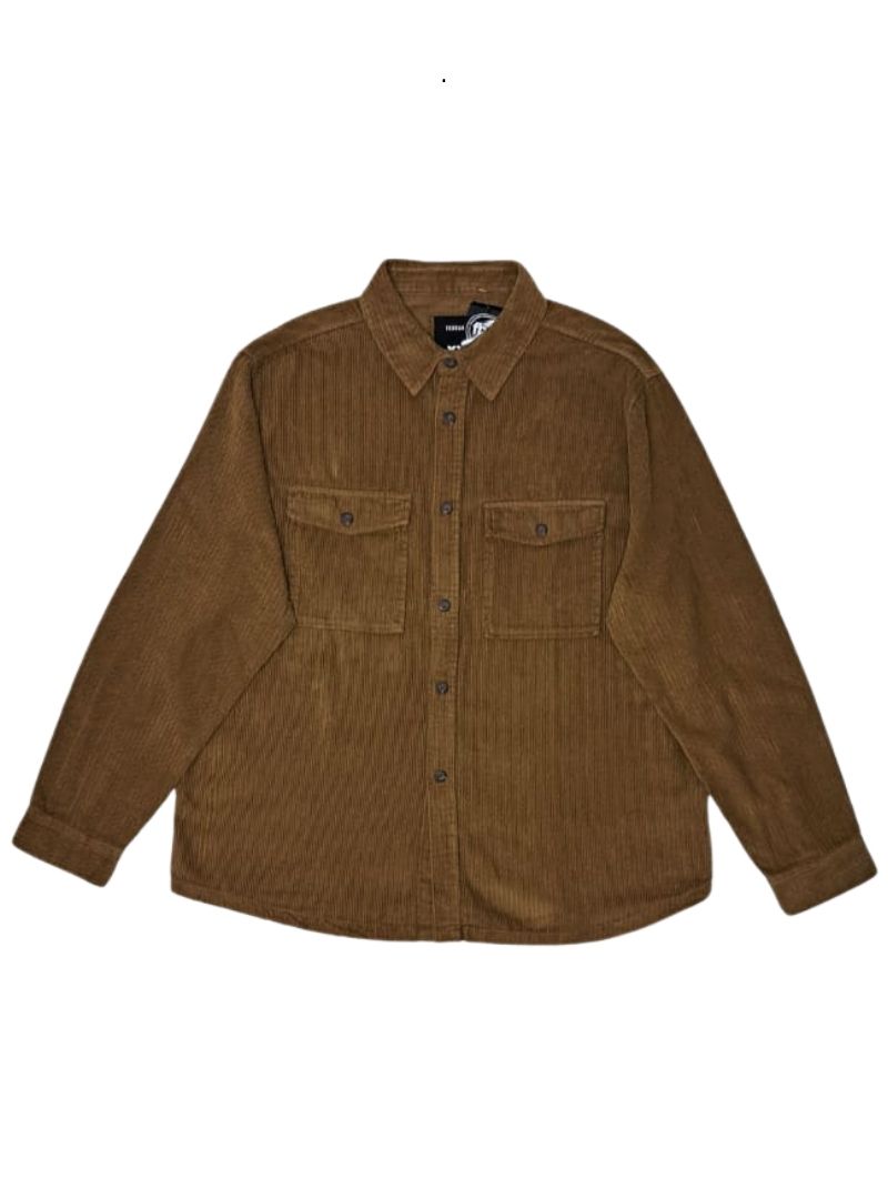 Terranova Mens Corduroy Jacket - Brown