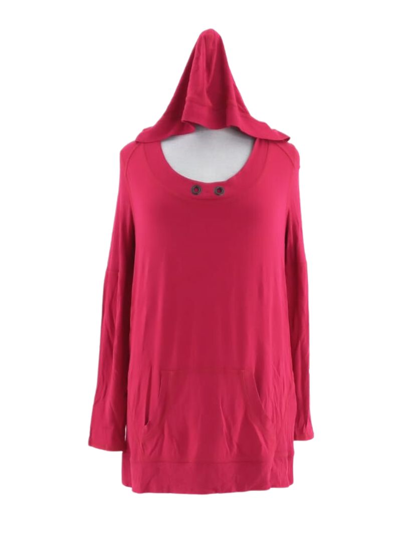 HOODED POCKET TOP