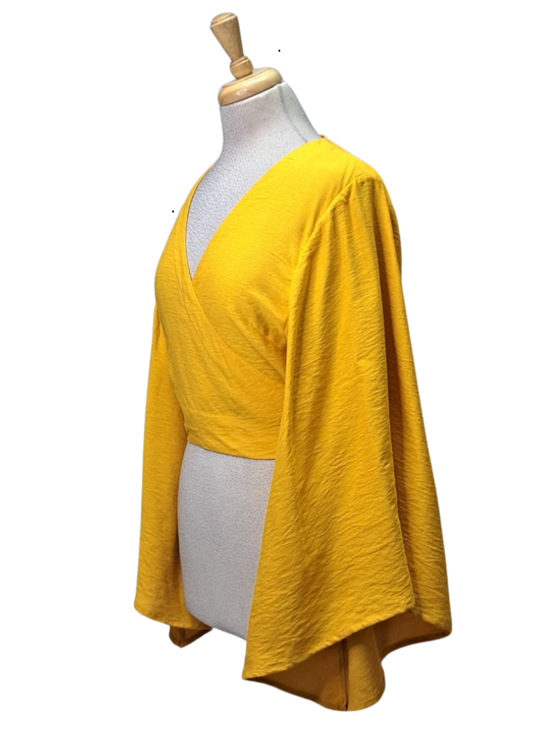 Vanessa Gounden Yana Casual Top - Yellow