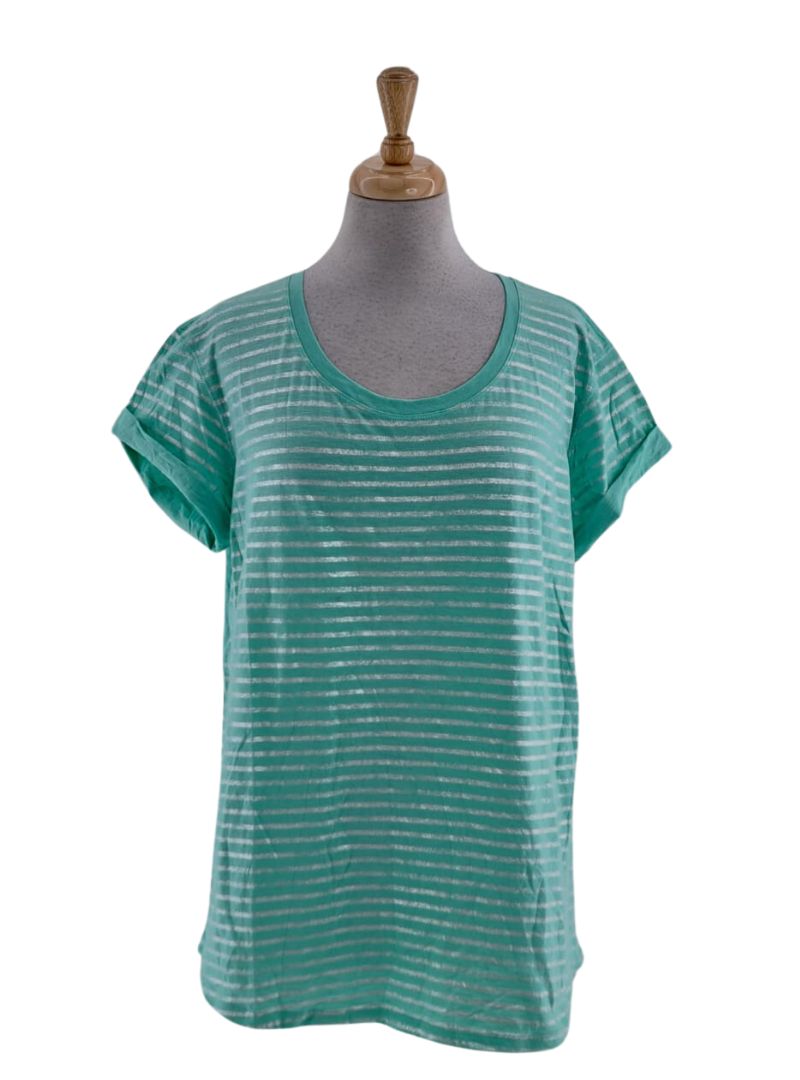 BASIC STRIPED TEE