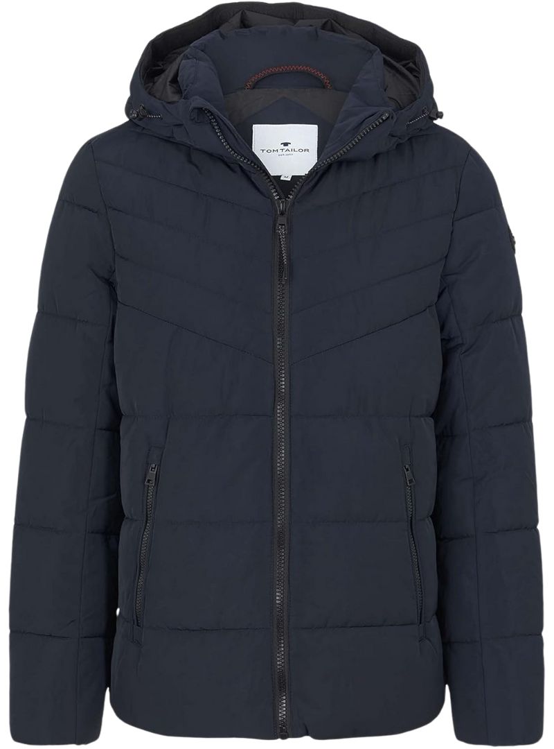 HOODED PUFFER JACKET