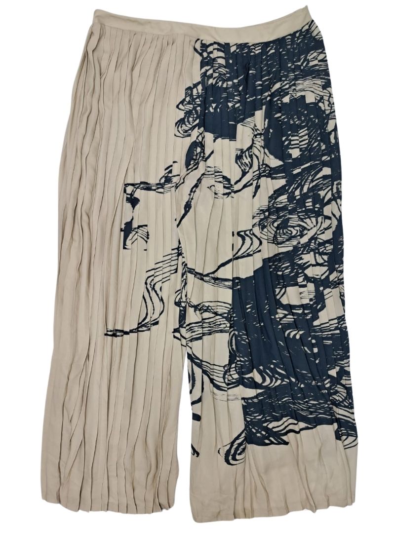 Vanessa Gounden Ladies Onyeka Formal Pants - Beige/Black