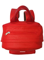 Ditsibi Genuine Leather Backpack - Red
