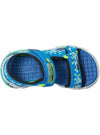 Skechers Kids Mega Splash Sandals - Blue/Green/Grey