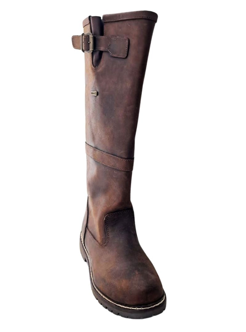 ZIP UP BOOTS WITH FUR INSIDE