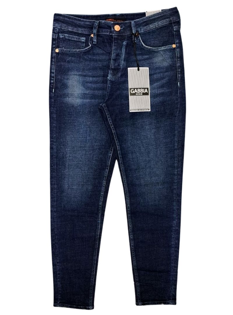 Gabbia Denim Mens Slim Fit Jeans - Blue
