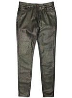 Tezenis Ladies Shimmer Trouser - Gold/Black