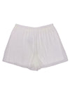 Leger Ladies Pleated Casual Short - White