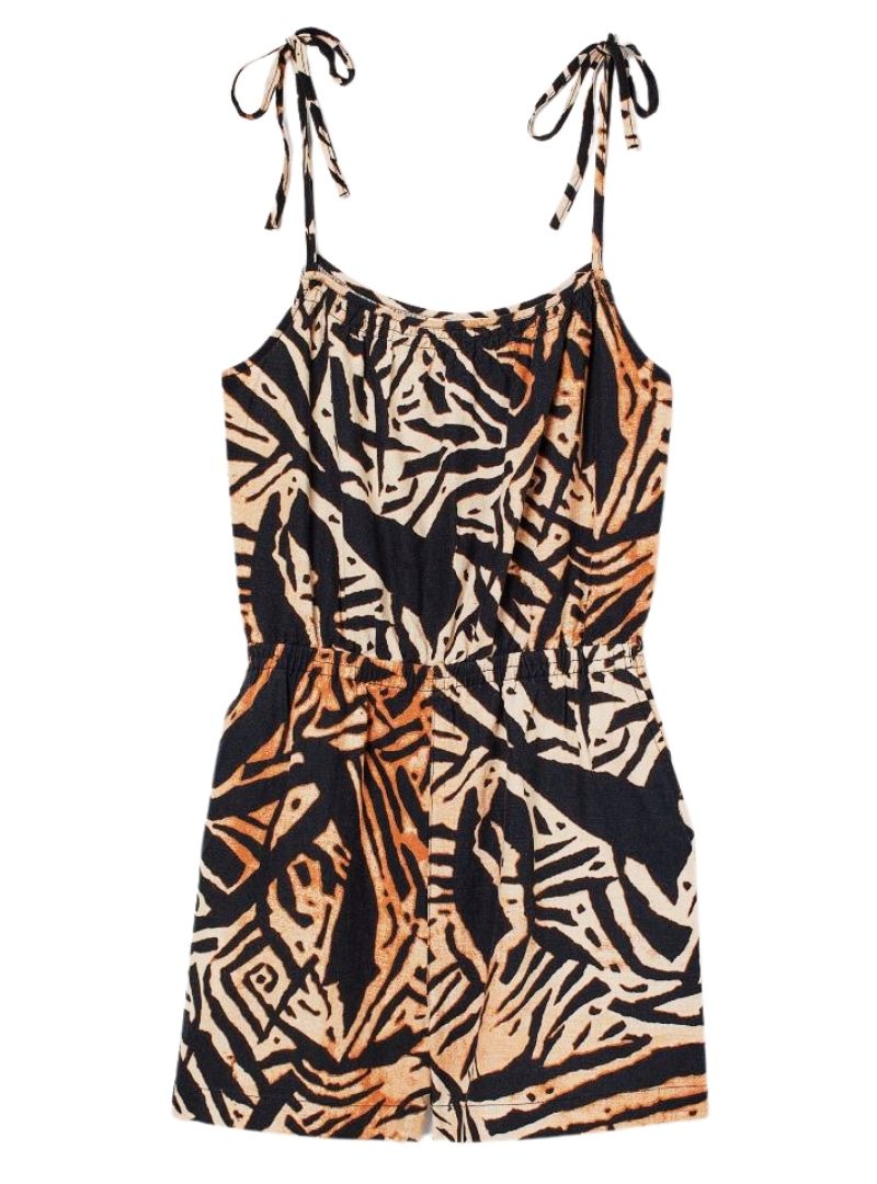 ANIMAL PRINT JUMPSUIT