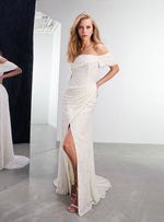 CECILIA BARDOT WEDDING DRESS IVORY
