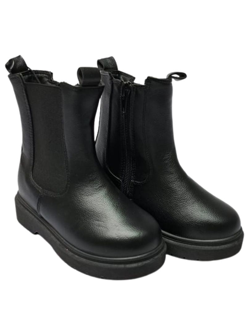 Sinsay Kids Zip Up Boot - Black