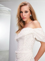 CECILIA BARDOT WEDDING DRESS IVORY