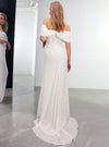 CECILIA BARDOT WEDDING DRESS IVORY