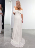 CECILIA BARDOT WEDDING DRESS IVORY