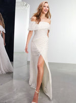 CECILIA BARDOT WEDDING DRESS IVORY
