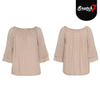Lascana Ladies Off Shoulder Blouse - Nude