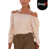 Lascana Ladies Off Shoulder Blouse - Nude
