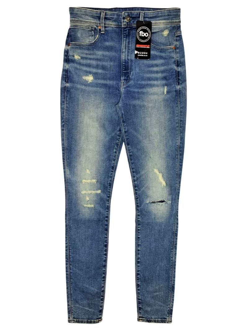 G Star Raw Jean Ladies High Waist Jean - Blue