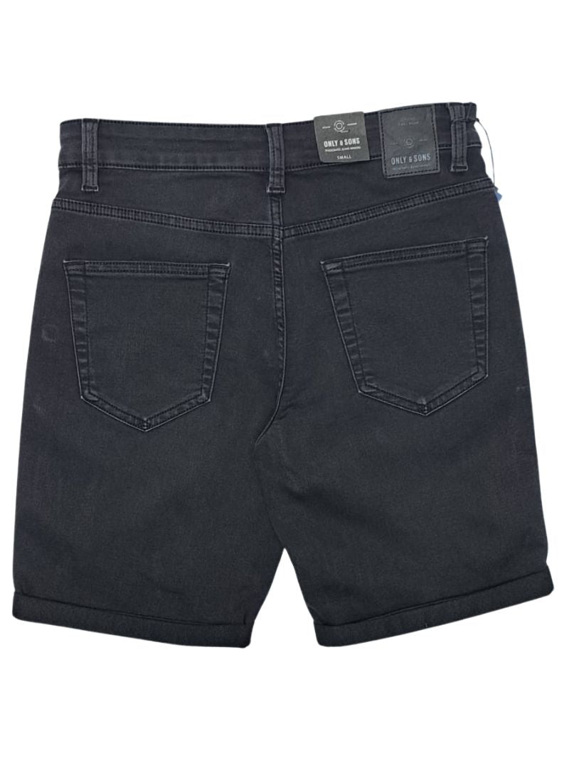 Only & Sons Mens Basic Shorts - Black