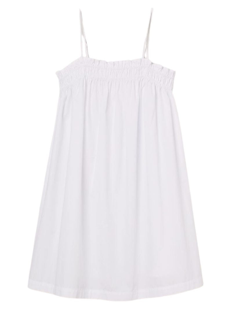 STRAPPY SMOCK DETAIL DRESS