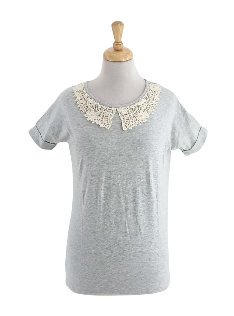 NECKLINE DETAILED TEE