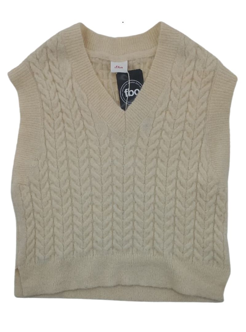 DETAILED KNITTED PULLOVER