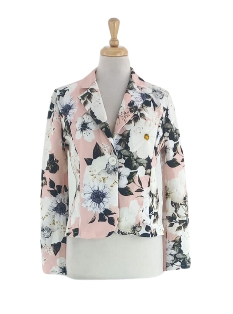 FLORAL BLAZER