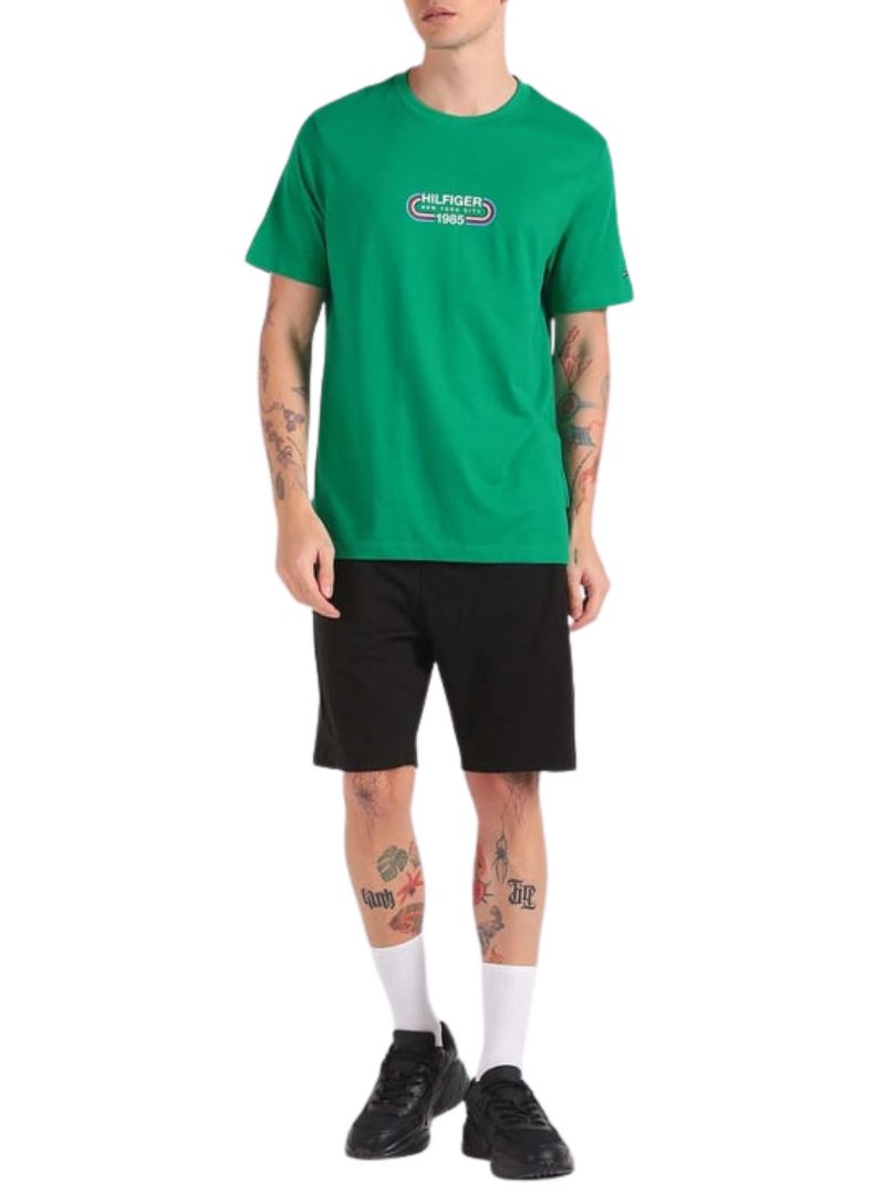 Tommy Hilfiger Men Printed Tee - Green