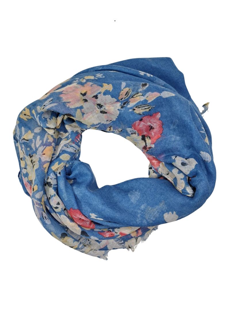 FLORAL PRINTED SCARF