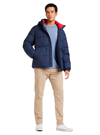 Tommy Jeans Winter Jacket 'Essential' in Marine Blue