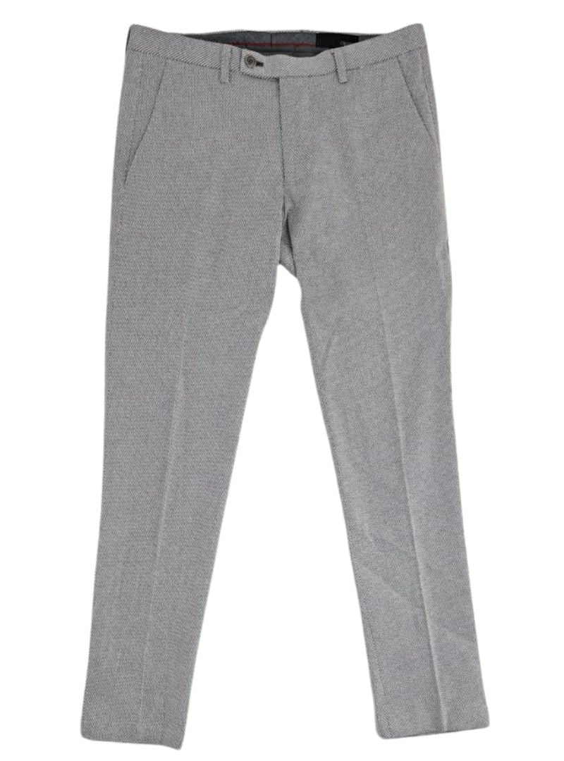 TEXTURED PATTERNED TROUSER
