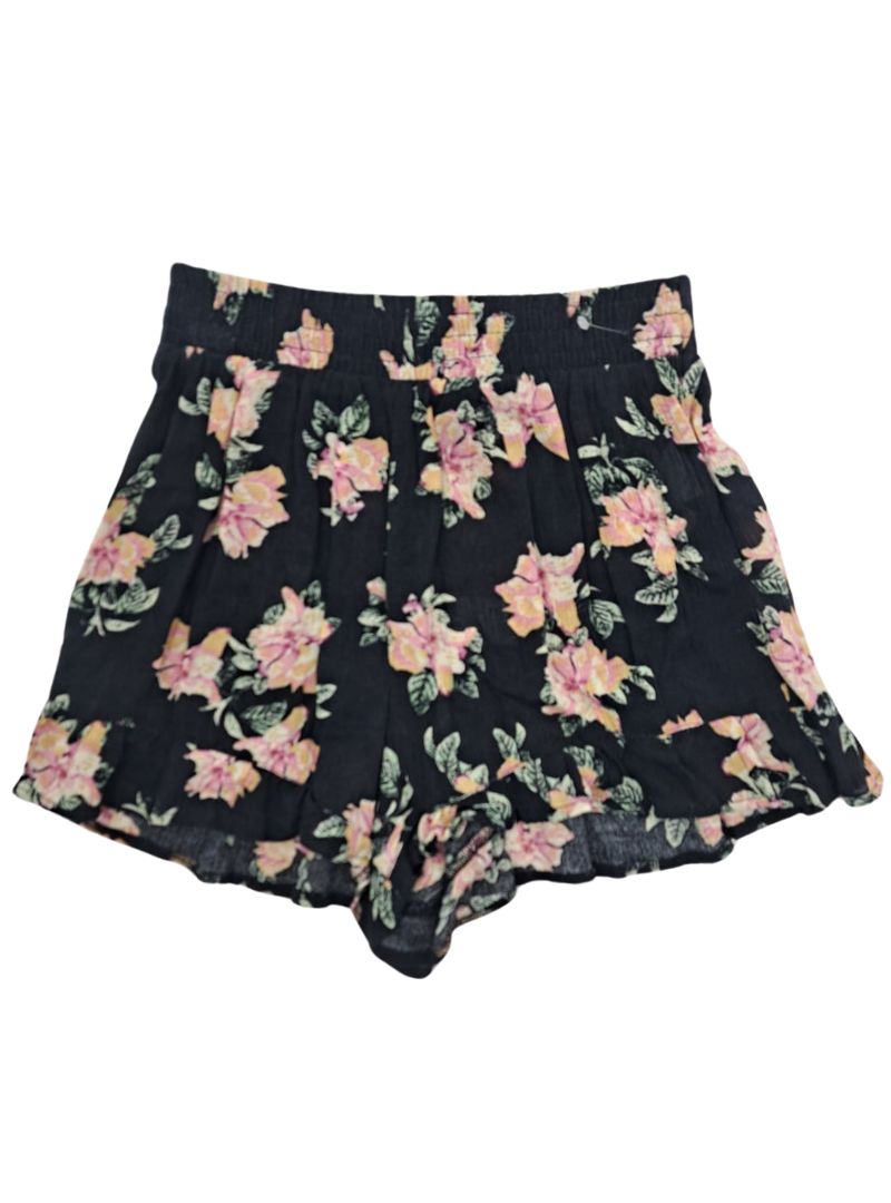 FLORAL FRILL BOTTOM SHORTS