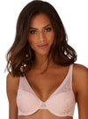 S.oliver Ladies Lace Detail Bra - Light Pink