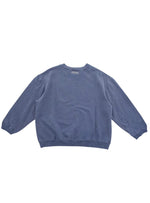 OVERSIZED FLEECE CREW NECK TOP