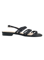 STRAPPY SATIN FEEL SLING BACK SANDAL