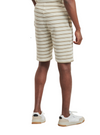 Only & Sons Mens Knitted Shorts - Striped Beige