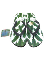 DETAILED PRINT FLIP FLOP SANDALS