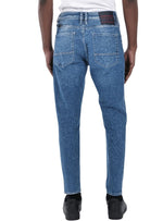 SPLASHED DENIM JEANS