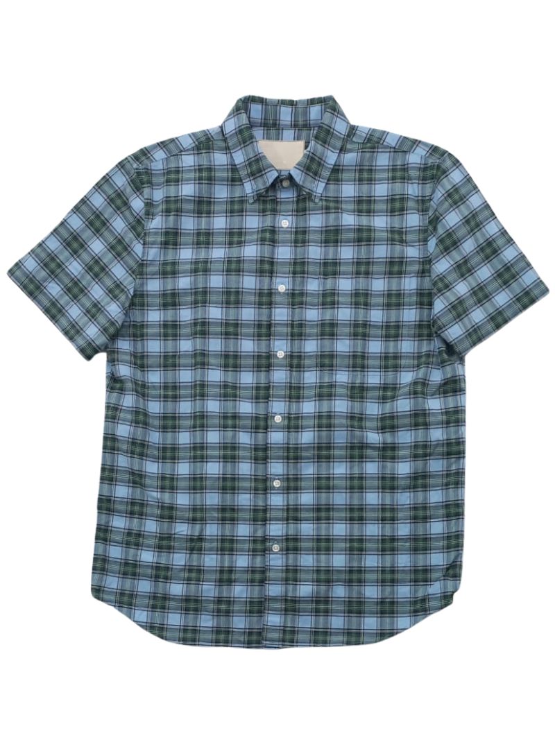 CHECKERD SHORT SLEEVE SHIRT