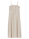 FLOWY CALF-LENGTH JERSEY DRESS